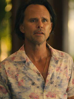 The White Lotus S3 Walton Goggins Floral Shirt