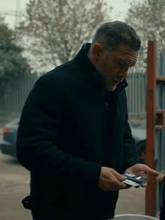MobLand 2025 Tom Hardy Jacket