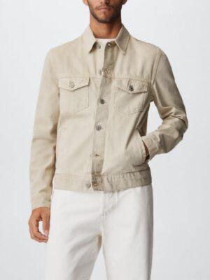 Tracker S02 Beige Denim Jacket