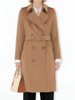 Tracker S02 Reenie Green Brown Trench Coat