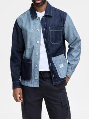 Tracker S2 Chris Lee Colorblock Blue Denim Jacket