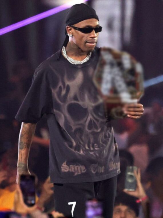 Travis Scott WrestleMania 41 T-Shirt