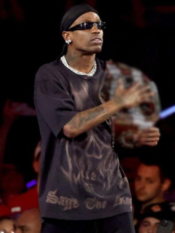 Travis Scott WrestleMania 41 T-Shirt