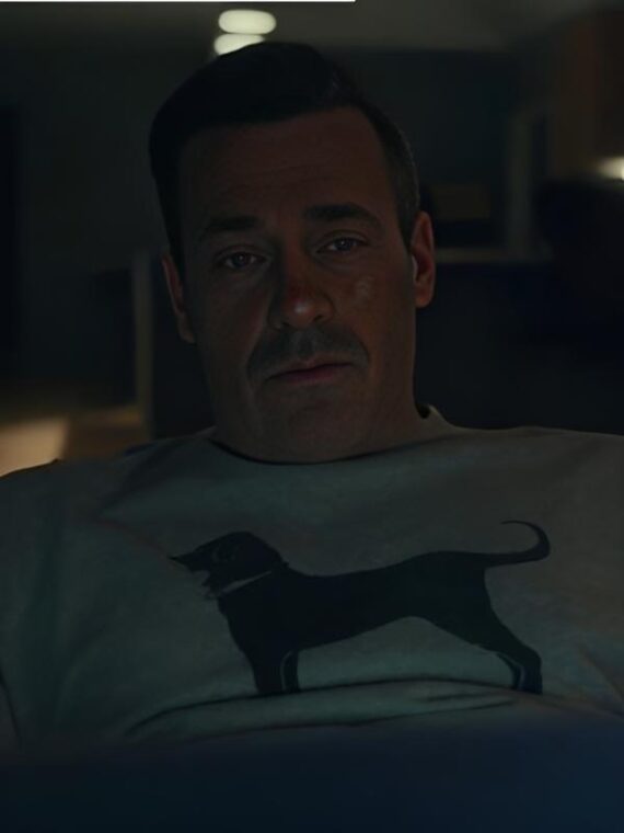 Your Friends and Neighbors Jon Hamm Gray Dog T-Shirt