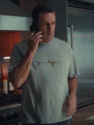 Your Friends and Neighbors Jon Hamm Shark T-Shirt _ Martha's Vineyard Shark Tee