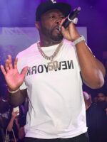 50 Cent Miami Race White T-Shirt