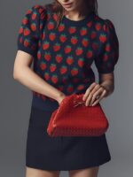 9-1-1 S08 Askyler Bell Strawberry Print Sweater