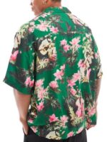 90 Day Fiance S11 Sarper Green Floral Shirt
