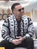 Access Daily 2025 Mike Sorrentino Silver Chain Print Shirt