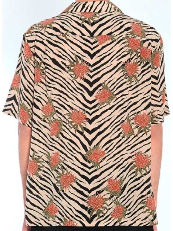The Voice S27 Adam Levine Floral Zebra Shirt