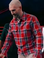The Voice S27 Adam Levine Red Plaid Shirt