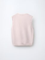 9-1-1 S8 Askyler Bell Beige Floral Knitted Vest