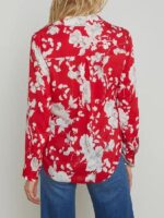 9-1-1 S8 Constance Marie Red Floral Blouse