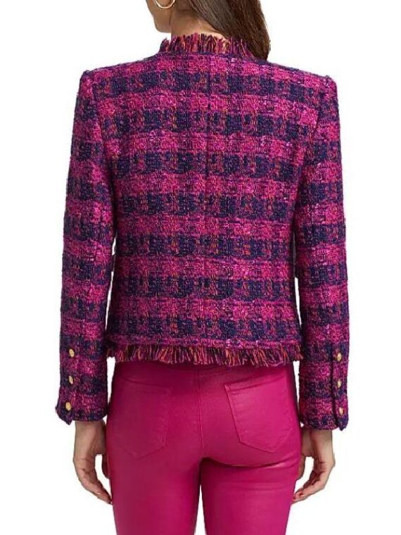 America’s Newsroom 2025 Dana Perino Pink Tweed Jacket