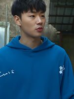 Weak Hero S2 Lee Min-Jae Blue Hoodie