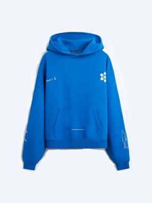 Weak Hero S2 Lee Min-Jae Blue Hoodie