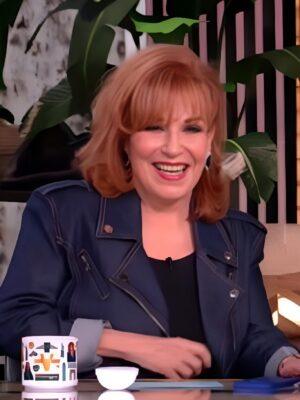 The View 2025 Joy Behar Denim Moto Jacket