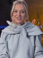 The Voice S27 Kelsea Ballerini Hooded Draped Sweatshirt