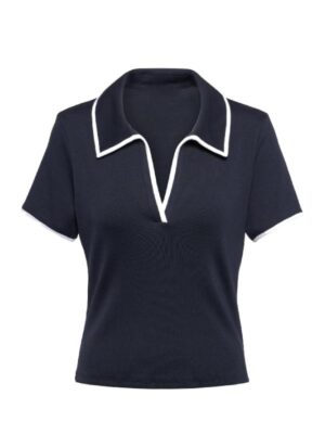 Charlotte York TV Series And Just Like That Season 3 Kristin Davis Polo T-Shirt