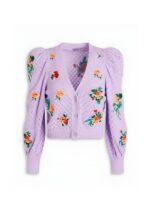 With Love S2 Emeraude Toubia Floral Cardigan