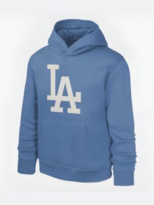 Los Angeles Dodgers Royal Team Banner Blue Hoodie