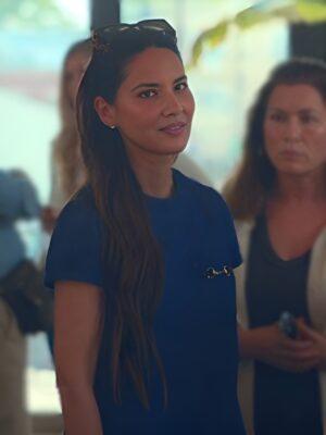 Your Friends And Neighbors S1 Olivia Munn Denim Mini Dress