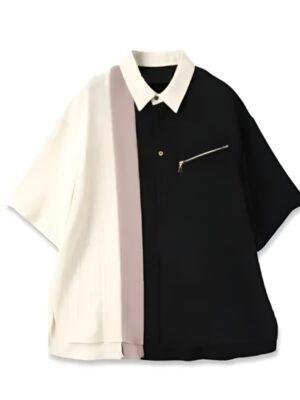 Access Hollywood Scott Evans Colorblock Shirt