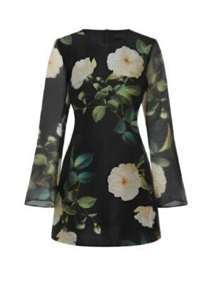 Masterchef AU S17 Sofia Klevin Black Floral Dress