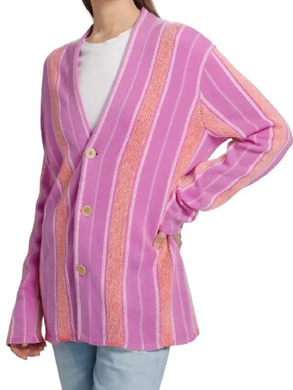 9-1-1 S8 Jennifer Love Hewitt Striped Cardigan