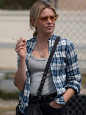 The Better Sister Elizabeth Banks Plaid Shirt