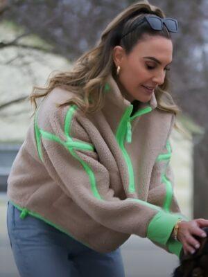 Toxic S1 Elizabeth Chambers Half Zip Fleece Jacket