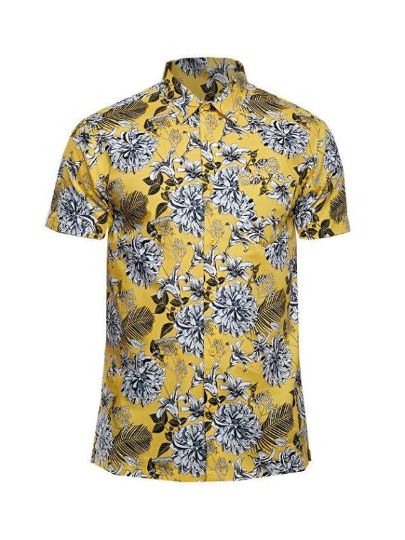 Virgin Island 2025 Tom Yellow Floral Shirt