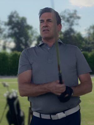 Your Friends and Neighbors Jon Hamm Gray Polo T-Shirt