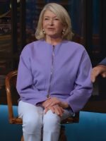 Yes - Chef 2025 Martha Stewart Purple Jacket