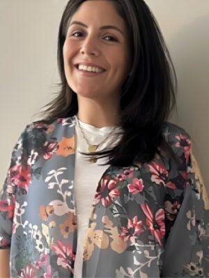 The Today Show 2025 Adrianna Barrionuevo Brach Kimono Shirt
