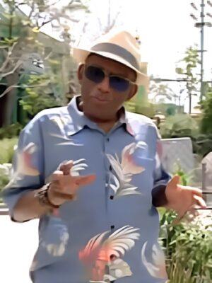 The Today Show 2025 Al Roker Blue Floral Shirt