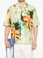 The Today Show 2025 Bowen Yang Abstract Printed Shirt