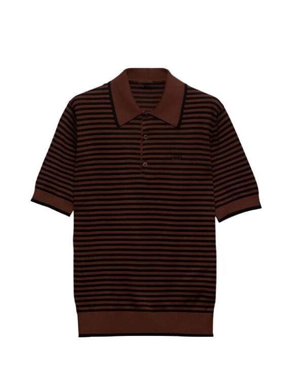The Voice S27 Adam Levine Striped Polo Shirt