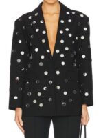 The Voice S27 Jadyn Cree Mirror Disc Embellished Blazer