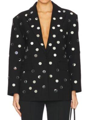 The Voice S27 Jadyn Cree Mirror Disc Embellished Blazer
