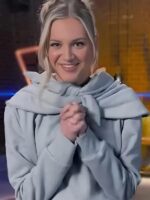 The Voice S27 Kelsea Ballerini Hooded Draped Sweatshirt