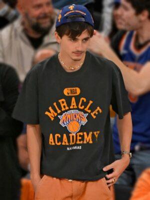 Timothee Chalamet MSG NYC Knicks Shirt