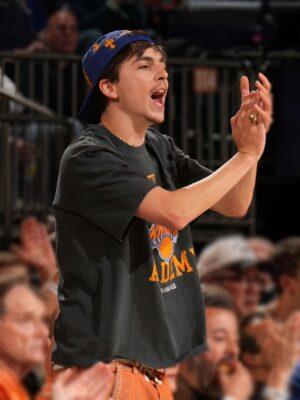 Timothee Chalamet MSG NYC Knicks Shirt