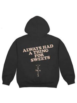 Travis Scott Mcdonalds Apple Pie “Always Had A Thing For Sweet” Black Hoodie