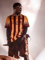 Travis Scott SHIT GOING DUMB Striped T-Shirt