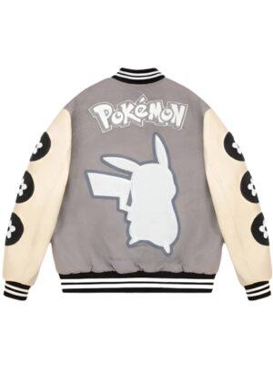Vandy The Pink x Pokemon Pikachu Flower Varsity Jacket