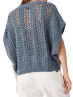 Yes, Chef 2025 Martha Stewart Blue Net Sweater