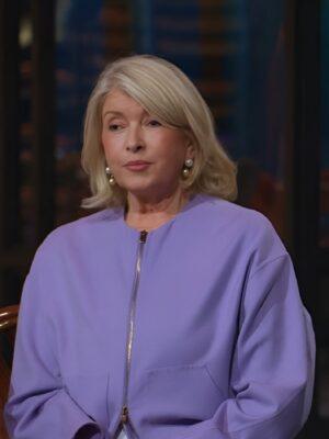TV Show Yes, Chef 2025 Martha Stewart Zipper Jacket