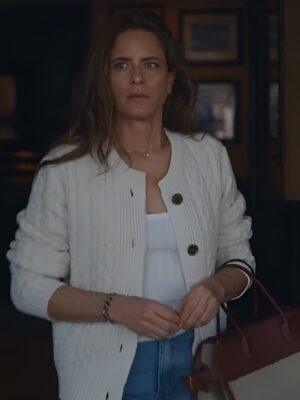 Amanda Peet Your Friends and Neighbors Cardigan