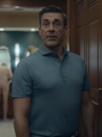 Your Friends and Neighbors Jon Hamm Gray Polo T-Shirt